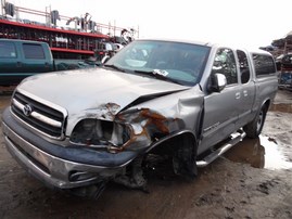 2002 Toyota Tundra SR5 Silver Extended Cab 3.4L AT 2WD #Z23153